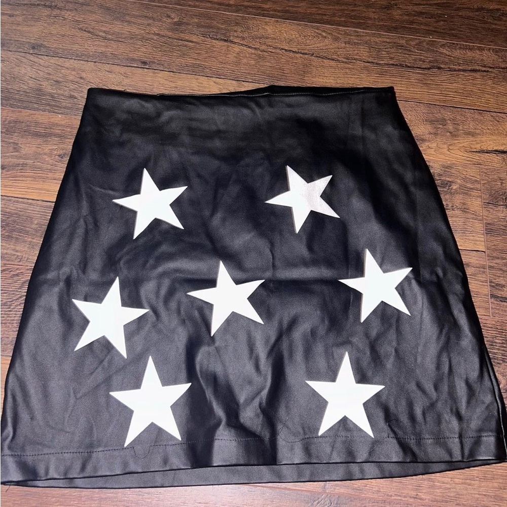 princess polly leather mini skirt